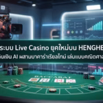 ถอดรหัสระบบ Live Casino ยุคใหม่บน HENGHENG888: เจาะลึกสูตรเดินเงิน AI ผสานบาคาร่าเรียลไทม์ เล่นแบบคณิตศาสตร์ ไม่พึ่งดวง